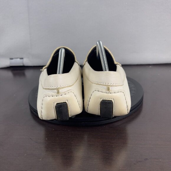 To Boot New York Penny Driving Moc Loafers Shoes White Leather Mens Size 9.5 - Picture 3 of 11